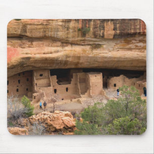 North America, USA, Colorado. Cliff dwellings Mouse Mat