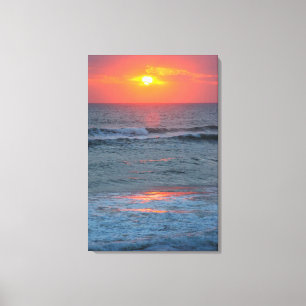 North America, USA, Florida, Canaveral Canvas Print