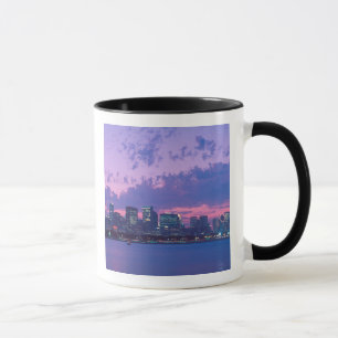North America, USA, IL. Chicago skyline at dusk Mug