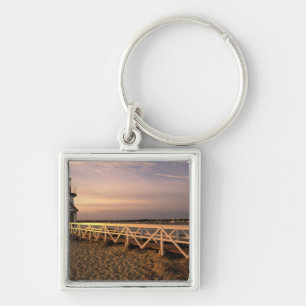 North America, USA, Massachusetts, Nantucket 3 Key Ring