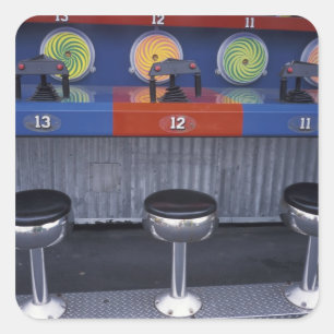 North America, USA, Missouri, St. Louis, Six Square Sticker