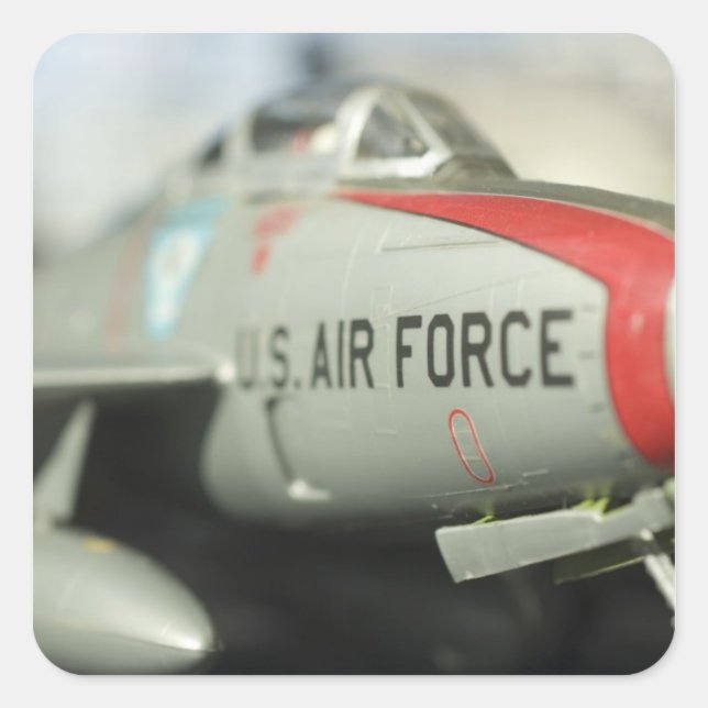 North America, USA, Model Show Square Sticker (Front)