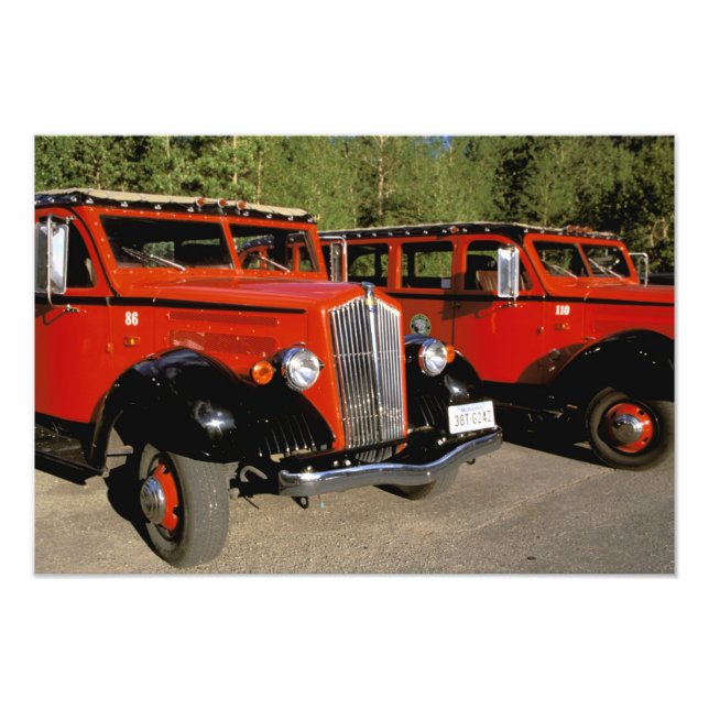 North America, USA, Montana. Classic 1934 Ford Photo Print (Front)