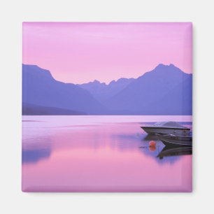 North America, USA, Montana, Glacier National 2 Magnet