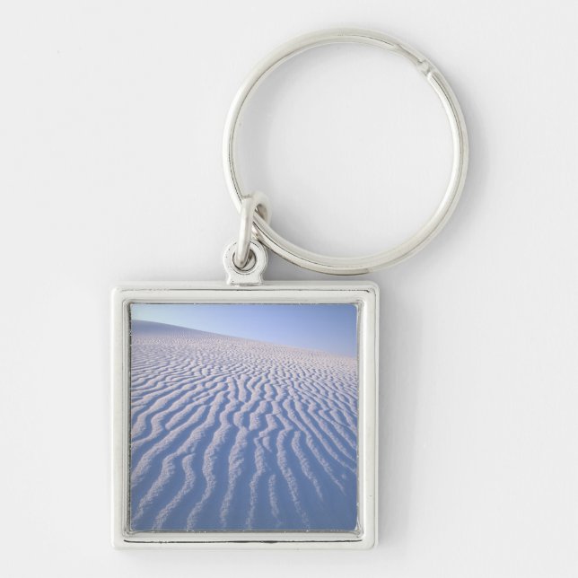 North America, USA, New Mexico, White Sand Dunes Key Ring (Front)