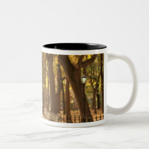 North America, USA, New York, New York City. 11 Two-Tone Coffee Mug