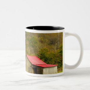 North America, USA, North Carolina, rural Two-Tone Coffee Mug