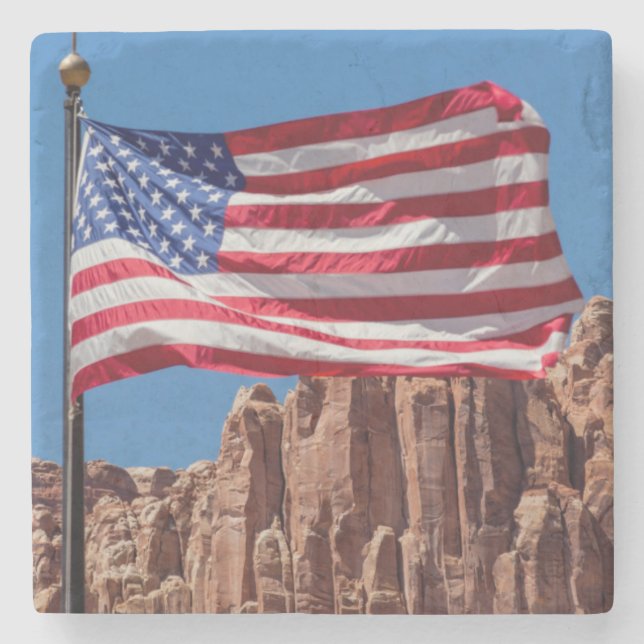 North America, USA, Utah, Torrey, Capitol Reef Stone Coaster (Front)
