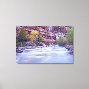 North America, USA, Utah, Zion National Park. Canvas Print