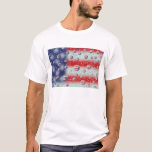 North America, USA, WA, Redmond, U.S. Flag T-Shirt