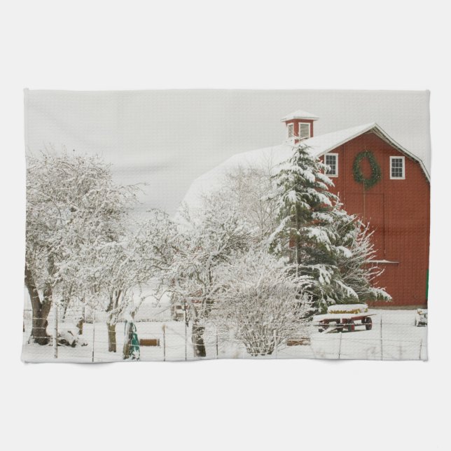 North America, USA, WA, Whidbey Island. Tea Towel (Horizontal)