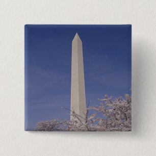 North America, USA, Washington D.C.. Washington 15 Cm Square Badge