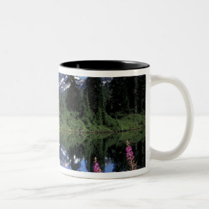 North America, USA, Washington, Heather Meadows Two-Tone Coffee Mug