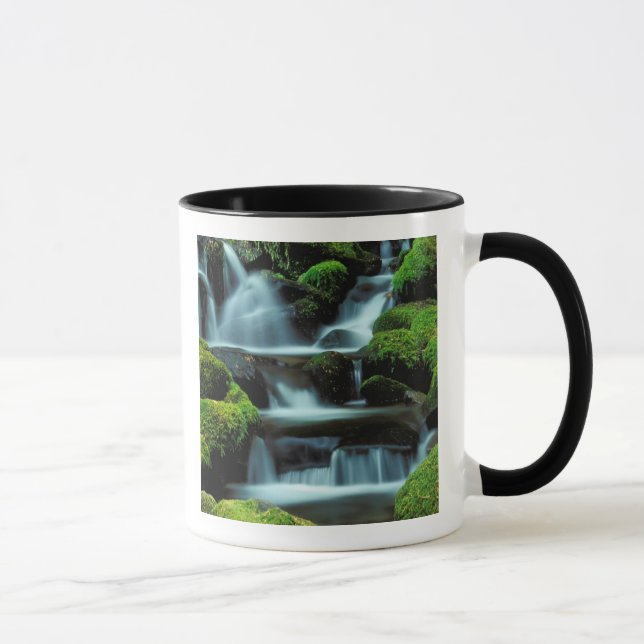 North America; USA; Washington, Sol Duc Cascade Mug (Right)