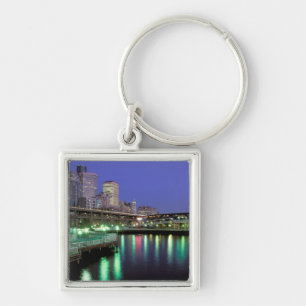 North America, USA, Washington State, Seattle. 6 Key Ring