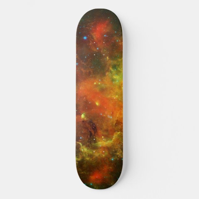 North American and Pelican Nebulae Skateboard (Front)