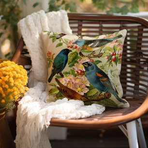 North American Birds Gustav Mützel Cushion