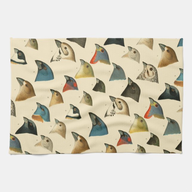 North American Birds Tea Towel (Horizontal)