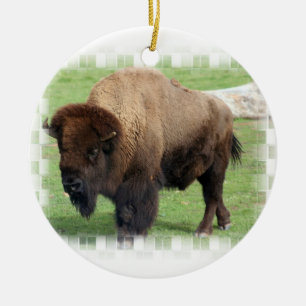 North American Bison Ornament