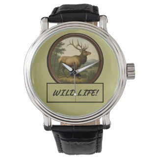 North American Elk eWatch Watch