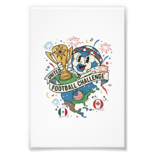 North American Football Celebration Photo Print
