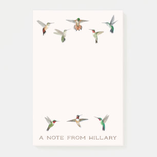 North American Hummingbirds  Post-it Notes