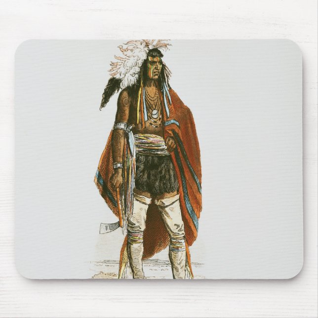North American Indian Mouse Mat (Front)