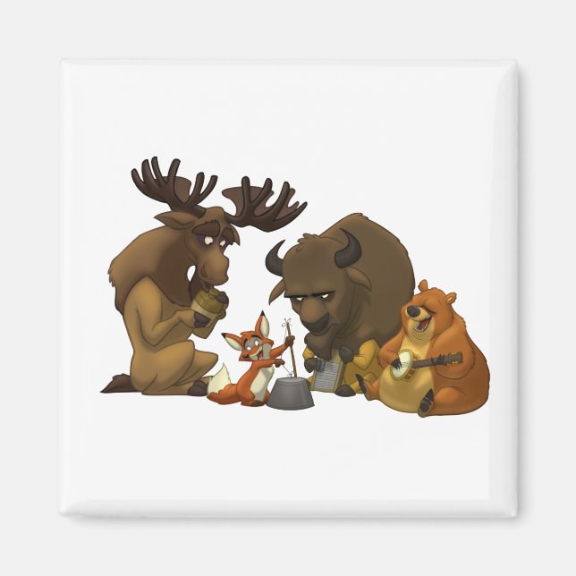 North American Jug Band Magnet (Front)