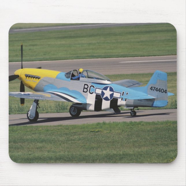 North American P-51 D Dazzling Donna on the Mouse Mat (Front)