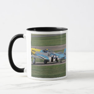 North American P-51 D Dazzling Donna on the Mug