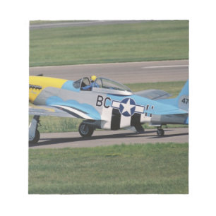 North American P-51 D Dazzling Donna on the Notepad