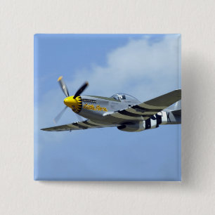 North American P-51D Mustang, Little Horse 15 Cm Square Badge