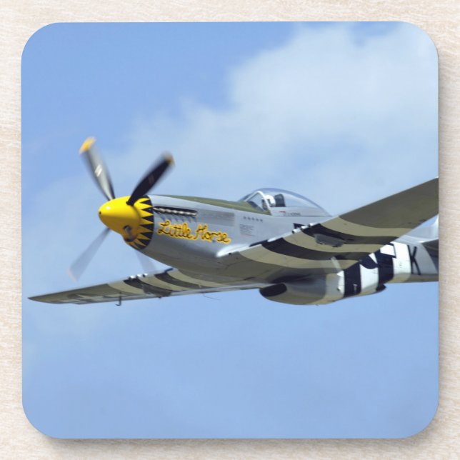 North American P-51D Mustang, Little Horse Coaster (Front)