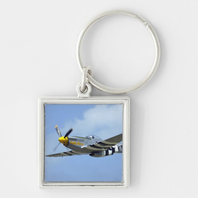 North American P-51D Mustang, Little Horse Key Ring (Front)