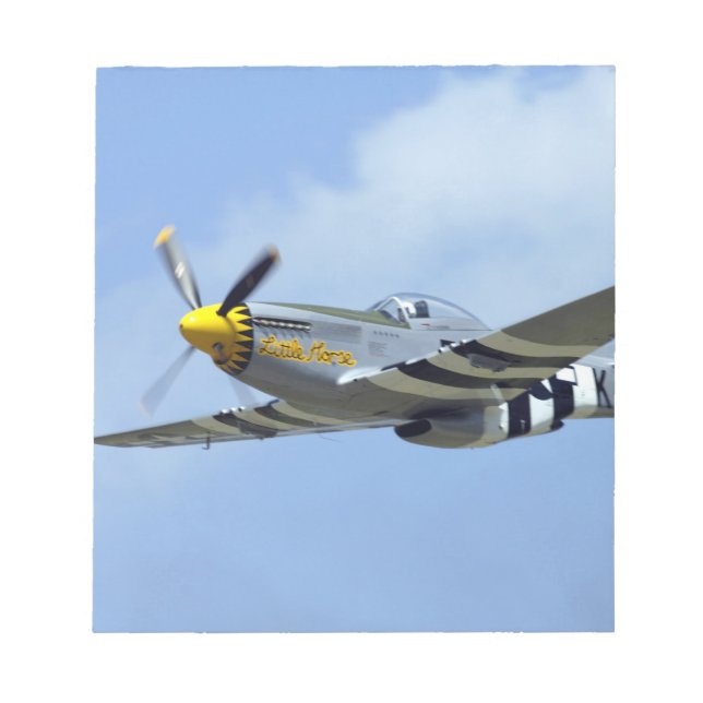 North American P-51D Mustang, Little Horse Notepad (Front)