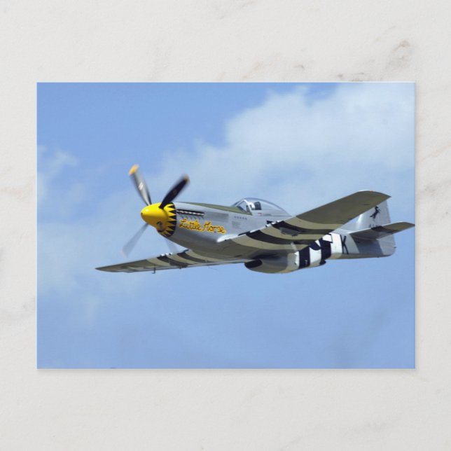 North American P-51D Mustang, Little Horse Postcard (Front)