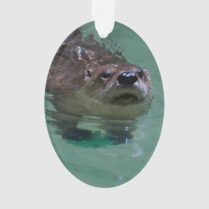 North American River Otter Ornament
