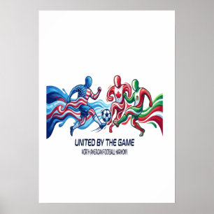  North American Soccer Harmony 2026 Poster