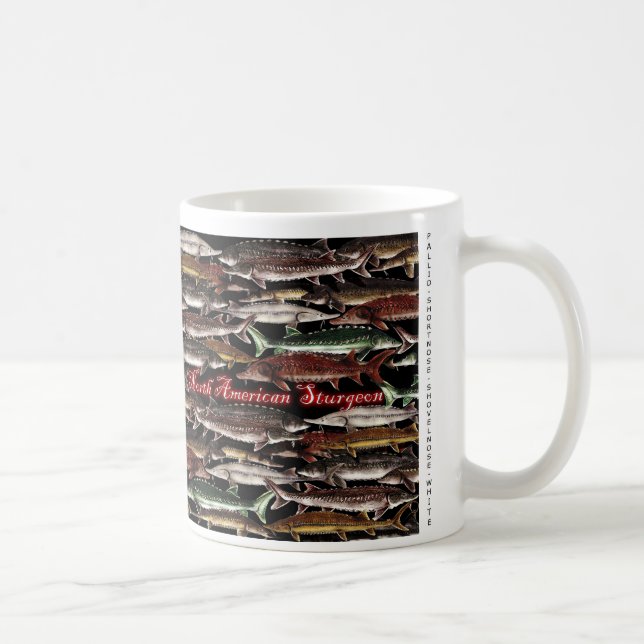 North American Sturgeon Mug (Right)