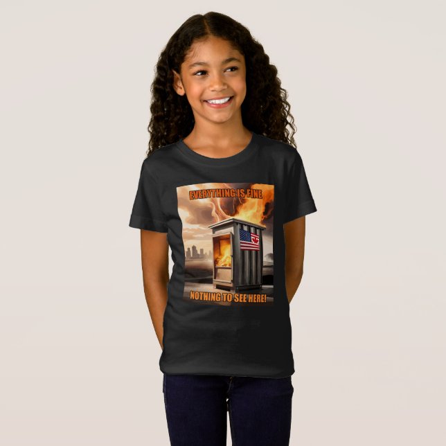 North American Unity: Going Up in Smoke T-Shirt (Front Full)