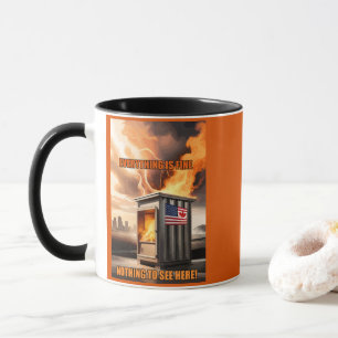 North American Unity: Going Up in Smoke Tank Top Mug