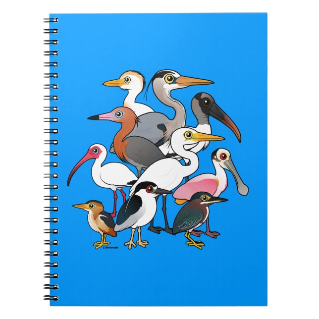 North American Waders Notebook (Front)
