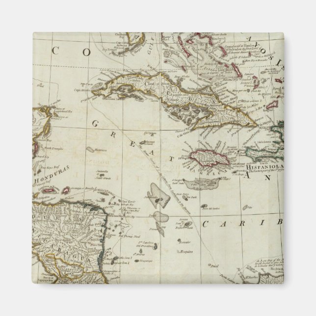 North America's new map Magnet (Front)