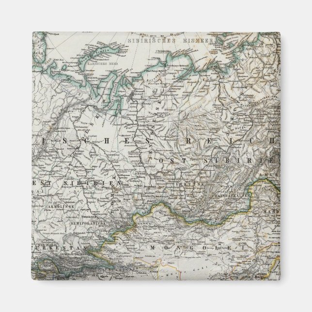 North and Central Asia Magnet (Front)