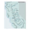 North and Central California Rivers 18" x 24"