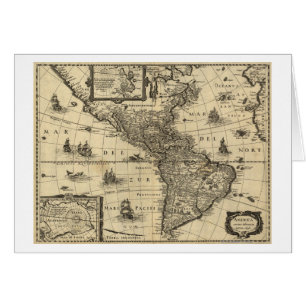 North and South America - Panoramic Map