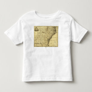 North and South Carolina & Georgia - Panoramic Toddler T-Shirt