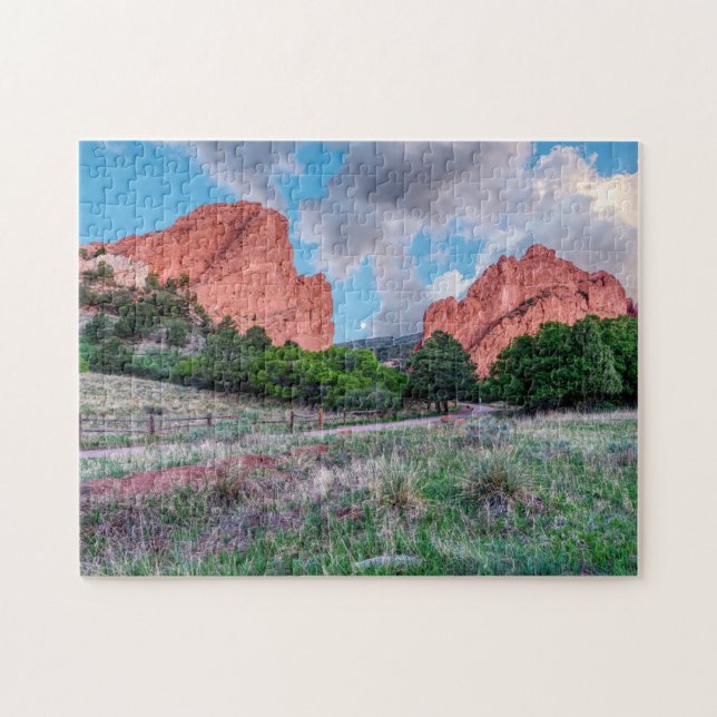 North And South Gateway Rocks Garden Of God Puzzle (Horizontal)