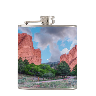North And South Gateway Rocks Garden Of Gods Flask