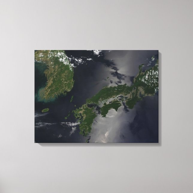 North and South Korea, Canvas Print (Front)